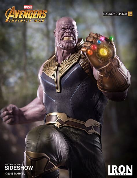 These days, he lurks in the cosmos between. Marvel Thanos Statue by Iron Studios | Sideshow Collectibles