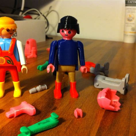 3d Printed Miniature Loom On Playmobil Scale Playmobil Figures Not