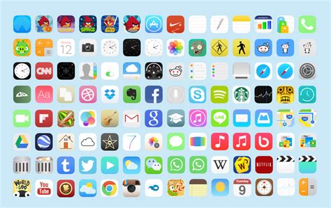 Easyappicon also helps the developer to resize and create your own ios app icon. Free and Premium iOS 7 icons | 56pixels.com