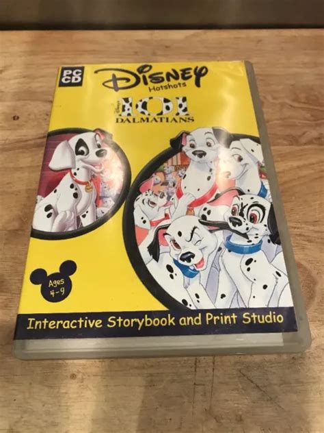 Disney Hotshots 101 Dalmatians Pc Cd Storybook 533 Picclick