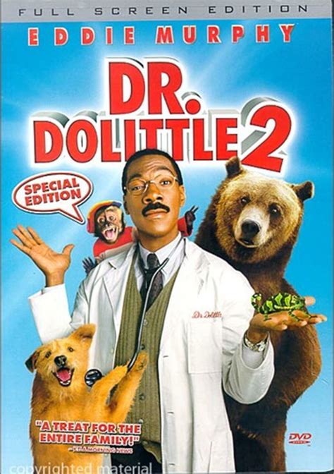 Dr Dolittle 2 Fullscreen Dvd 2001 Dvd Empire