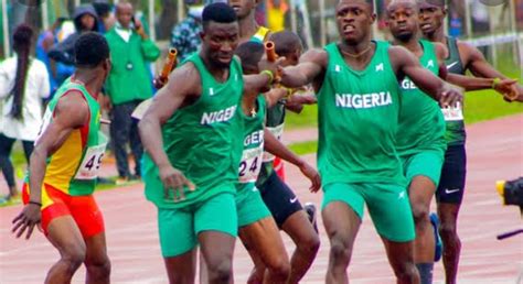 Nigerias 4×100m Mens Relay Team Qualify For World Athletics