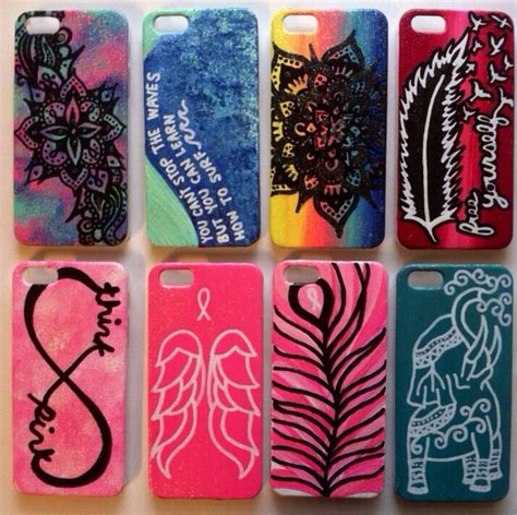 Items Similar To Fall Clearance Hand Painted Phone Cases On Etsy