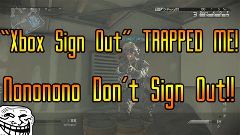 Xbox Sign Out Gamertag Trolling Best Troll In History Xbox One Troll Youtube