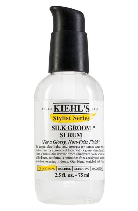 Kiehls Since 1851 Silk Groom Hair Serum Nordstrom Curly Hair