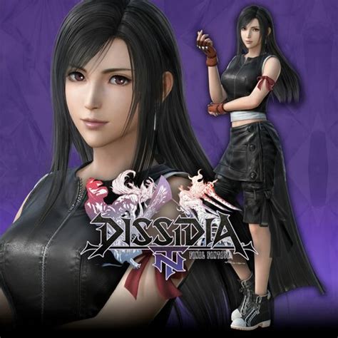 Dissidia Final Fantasy Nt Leather Suit Appearance Set For Tifa