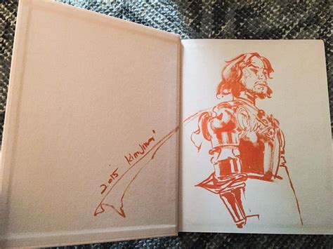 Kim Jung Gi Original Art Omphalos Sketchbook Signed With Hand Drawn