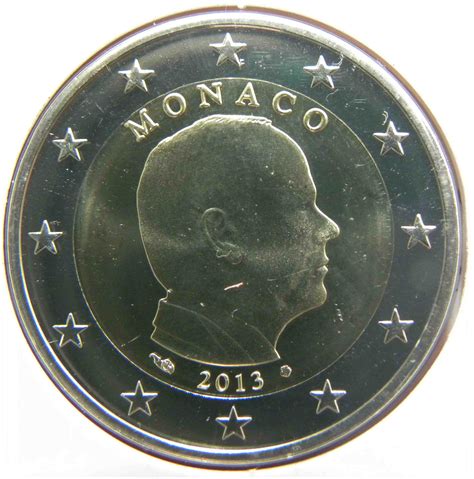 Monaco 2 Euro Coin 2013 Euro Coinstv The Online Eurocoins Catalogue
