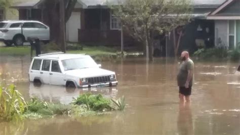 Heavy Rainfall Floods Parts Of Central Illinois Including Peoria The