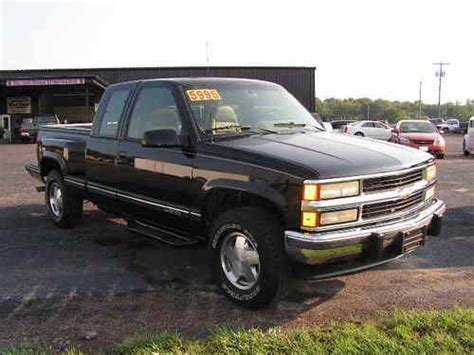 Sell Used 1994 Chevrolet 4x4 1500 Stepside 67500 Actual Miles Leather