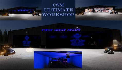 Csm Ultimate Workshop V1010 Fs19 Farming Simulator 19 Mod Fs19 Mod