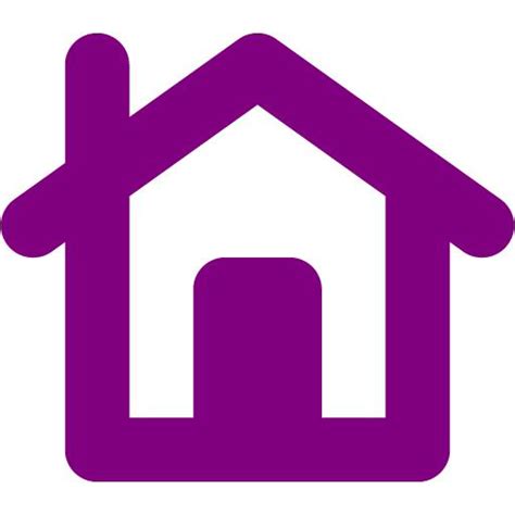 Purple Home 3 Icon Free Purple Home Icons