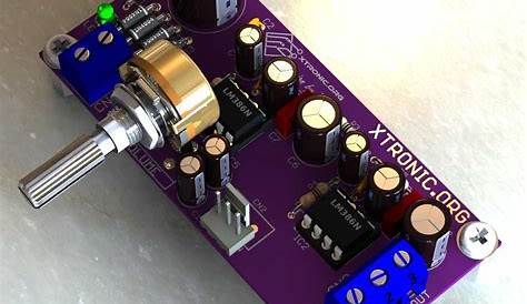 lm386 audio amplifier schematic