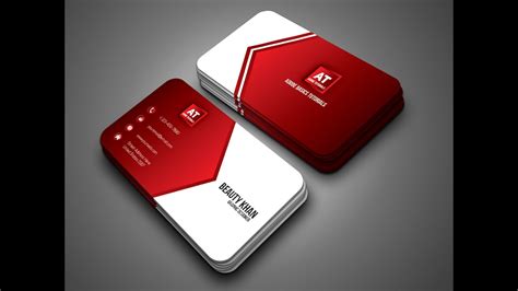 You will be surprised to find out that we will only use basic photoshop. How to design Business card Illustrator (Easy Toutorial ...