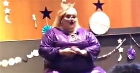 Video Obese Drag Queen Advises Boy To Be Princess National File