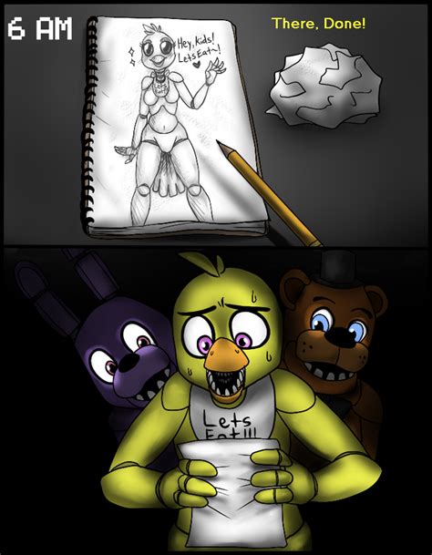 A T For Chica Fnaf Comic Part 3 By Accursedasche On