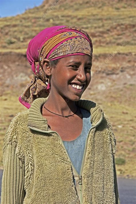 Ethiopian woman - Stock Image - C017/7623 - Science Photo Library