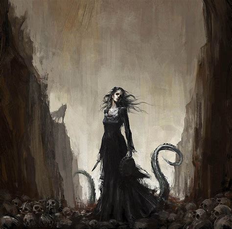 Hella Hela Halja Hel Is The Norse Goddess Of The Dead And Underworld