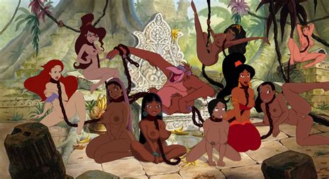 Post Aladdin Series Ariel Chel Crossover Esmeralda Hercules