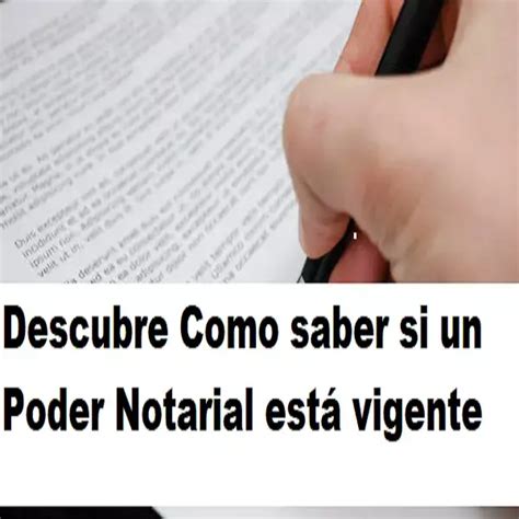 Descubre Como Saber Si Un Poder Notarial Est Vigente My Xxx Hot Girl