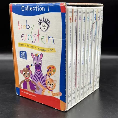 Baby Einstein Collection Dvd Lot Of 9 Children Educational Music Art