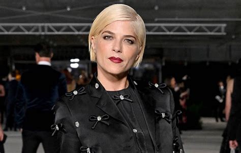 selma blair slips on two tone stiletto pumps at academy museum gala footwear news