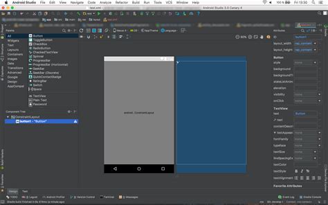 I have got this bug probably after android studio's update. Android Studio 3 - Constraint layout editor broken - Stack ...