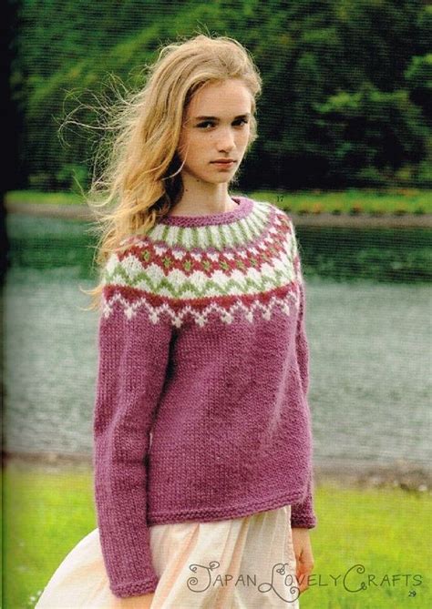 Iceland itself, however, has a very rich knitting tradition dating back to the 16th century. Islanda Lopi Knit Modelli di usura - Giapponese Craft Book ...