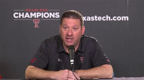 Texas Tech Coach Beard On The Process Youtube