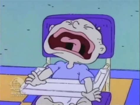 Dil pickles is the youngest member of the rugrats, and because he is just an infant, his big brother tommy feels that it's his sponsability to teach him about things work in the world. Blue Tommy Pickles Cry / Godzilla Comforting Tommy Pickles ...