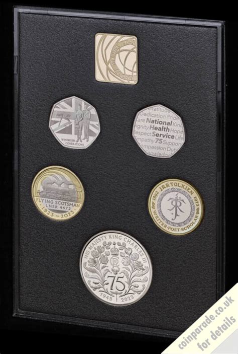 2023 United Kingdom Proof Commemorative Coin Set Coin Parade