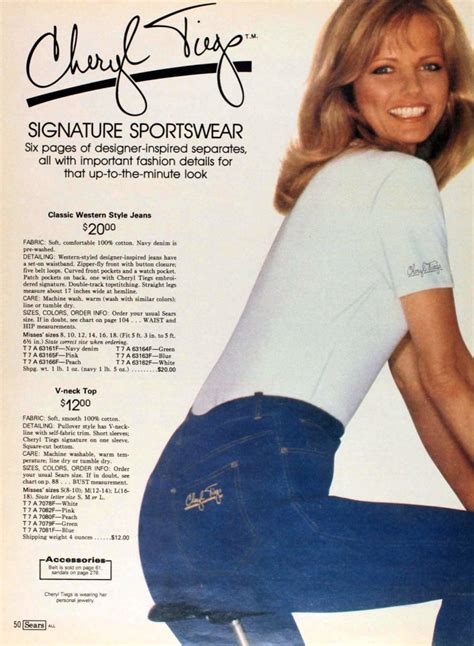 See Cheryl Tiegs Clothing Collection Swimwear At Sears In The S Click Americana
