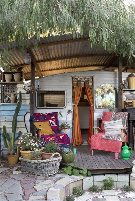 Transience and an acceptance of new things. 10 Outdoor Boho Spaces to Drool Over