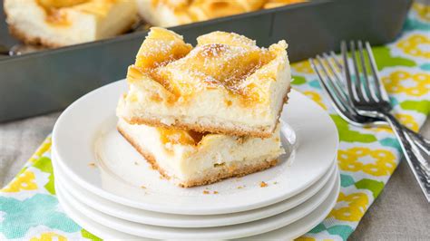Lemon Cream Cheese Cookie Bars Recipe From