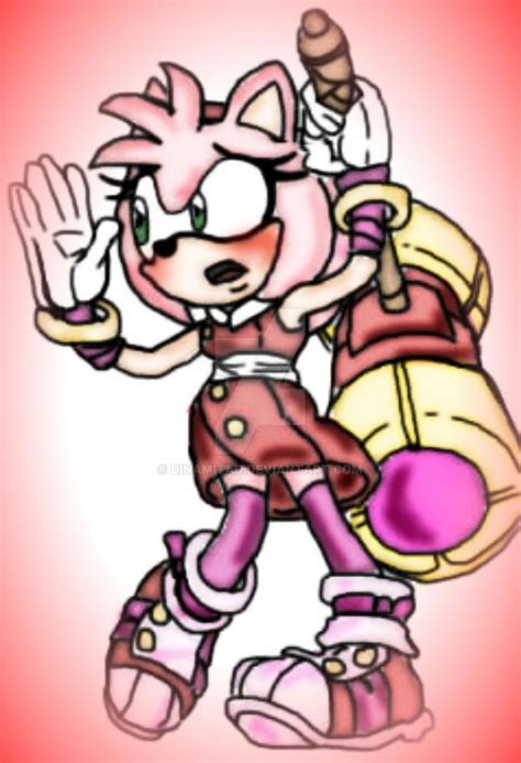 Amy Rose Sonic Boom Archie Comics By Dinamitad On DeviantArt