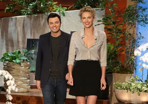 Charlize Theron And Seth Macfarlane Come By To Talk About A Million