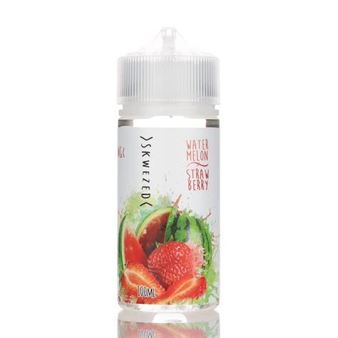 skwezed mix watermelon strawberry 100ml e liquid vape juice