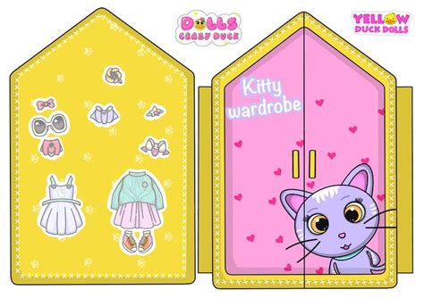 Paper Craft Dollhouse Cats And New Paper Dolls Mom Paper Doll House