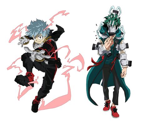 Color Swap I Recolored Deku And Shigaraki To Have Each Others Colors