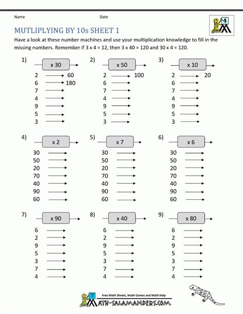 Printable Multiplication 4th Grade Printable Multiplication Flash Cards