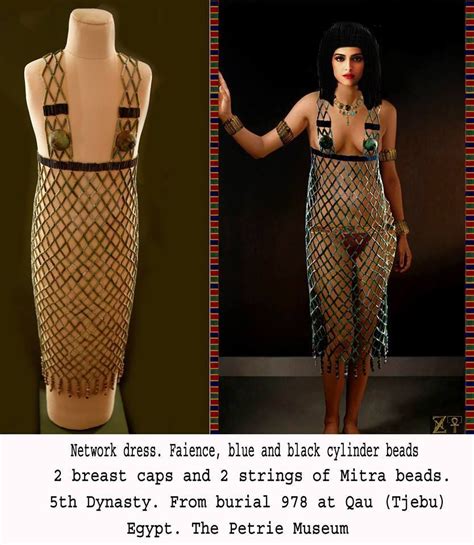 Beadnet Dress Egyptian Fashion Ancient Egyptian Costume Egyptian Costume