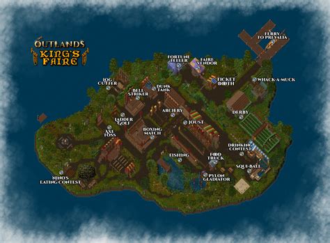 Kingsfaire Map Uo Outlands An Ultima Online Shard