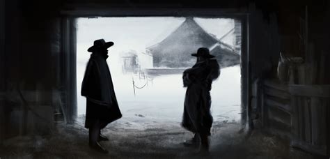 Artstation Hateful 8 Scene Study