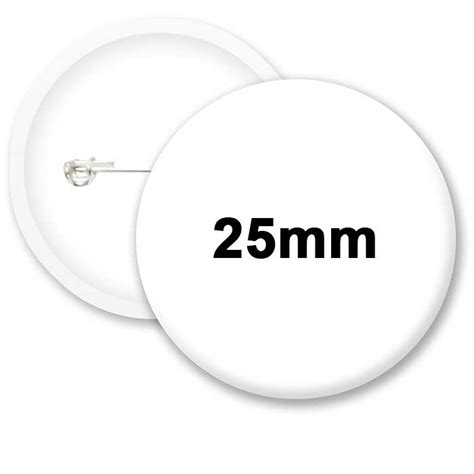personalised custom button badges 25mm fabbadges
