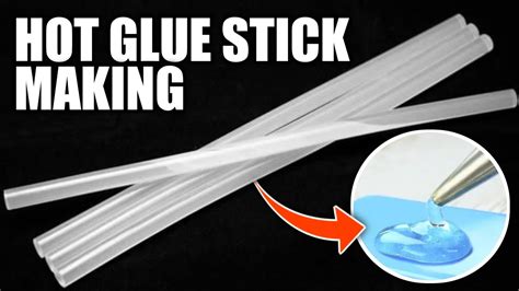 How To Make Hot Glue Sticks At Home Making Hot Glue Gun Sticks Using Sugar Diy Youtube