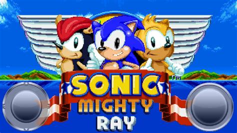Sonic 2 Mania Plus Mighty And Ray 💜 Youtube