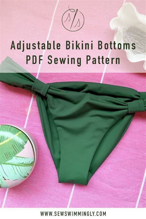 Diy Adjustable Bikini Bottoms Pdf Sewing Pattern Artofit