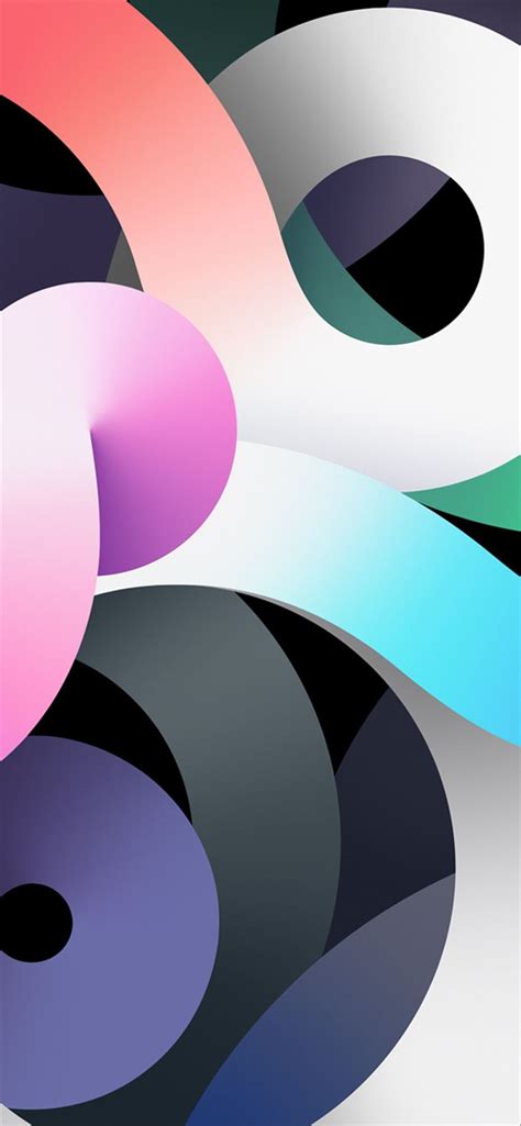 Ipad Air 2020 Stock Wallpaper Blend Color 2 Iphone 11