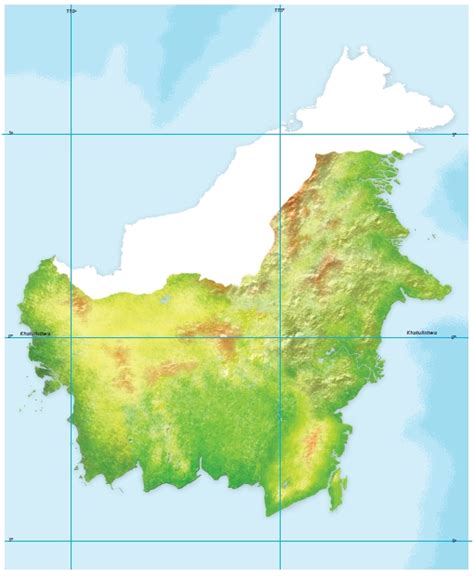 Gambar Pulau Kalimantan Peta Kalimantan Lengkap 5 Provinsi We Did