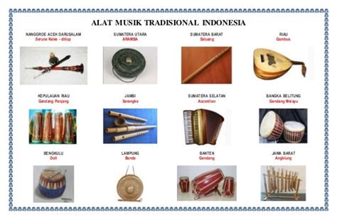 Alat Musik Tradisional Dan Cara Memainkannya Alat Musik Dunia